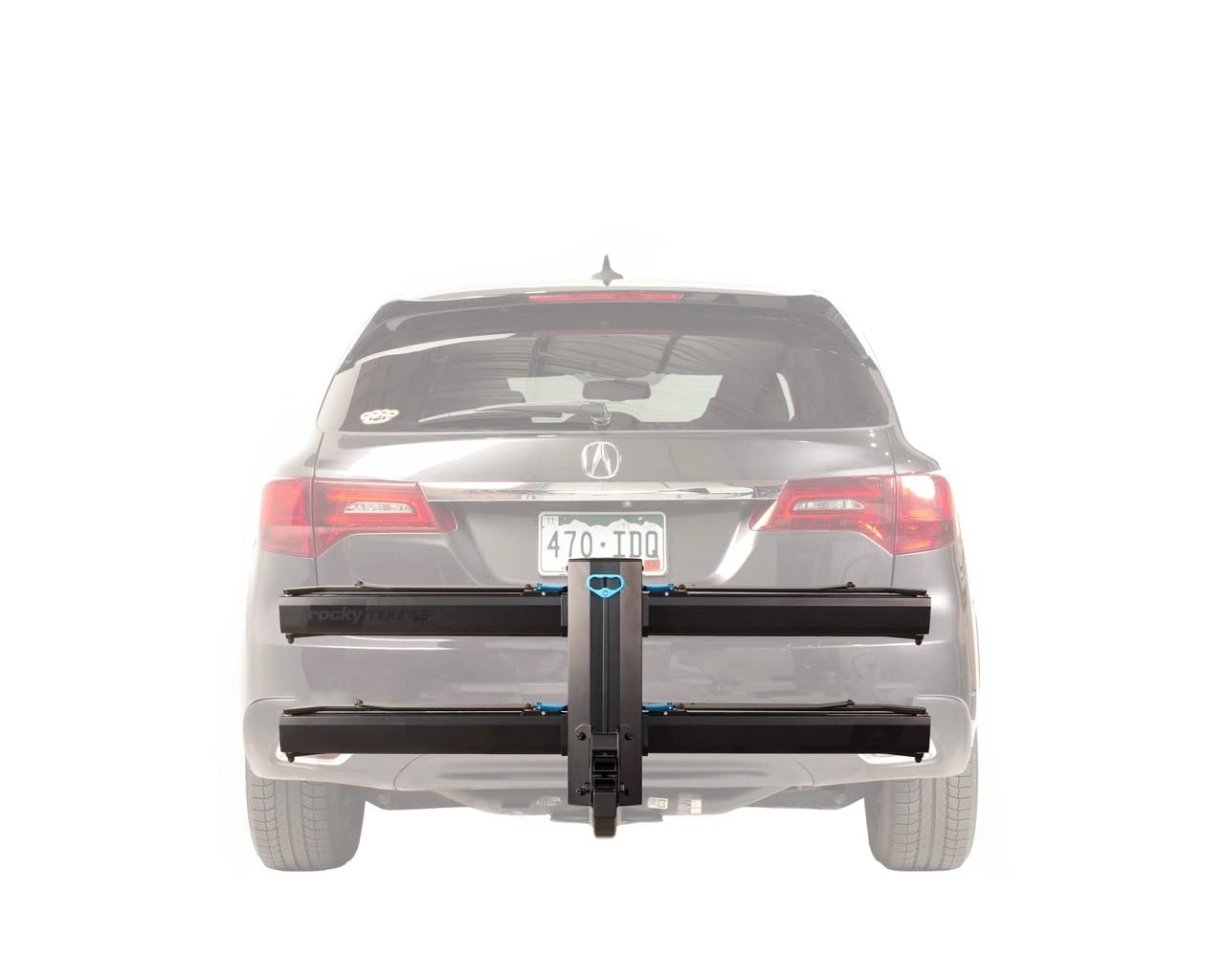 2 Bike RockyMounts GuideRail Platform Hitch Rack for 2" Hitch Receivers