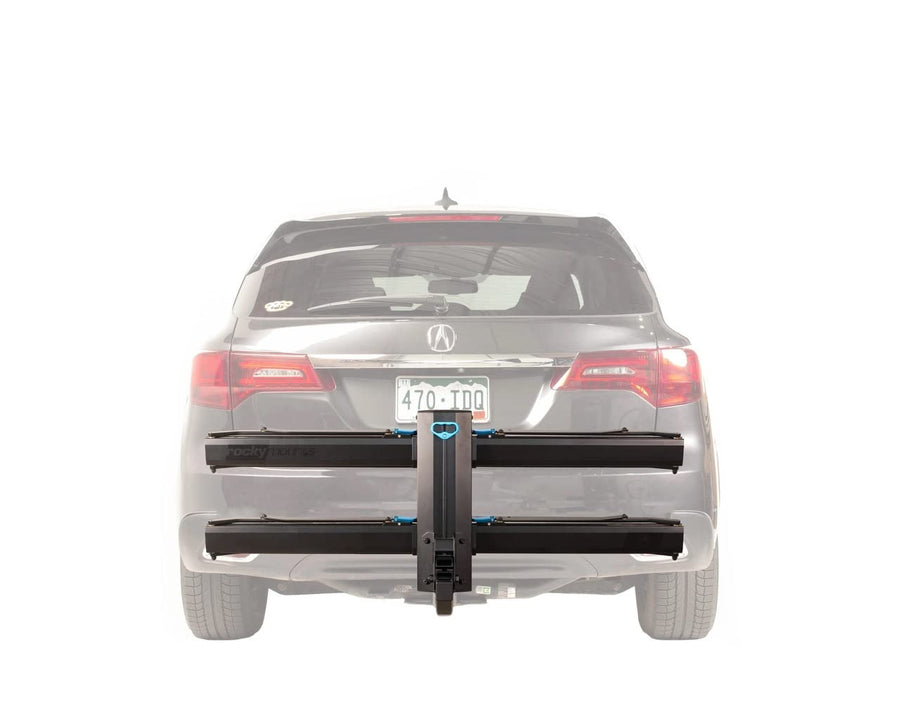 2 Bike RockyMounts GuideRail Platform Hitch Rack for 2" Hitch Receivers