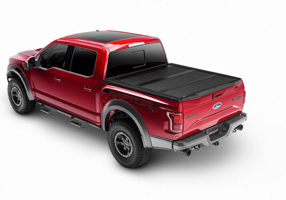 ArmorFlex UnderCover Hard Folding Truck Bed Tonneau Cover | AX42017 | Fits 2022 Toyota Tundra (w/o Trail Special Edition Boxes) 5' 7" Bed (66.7")