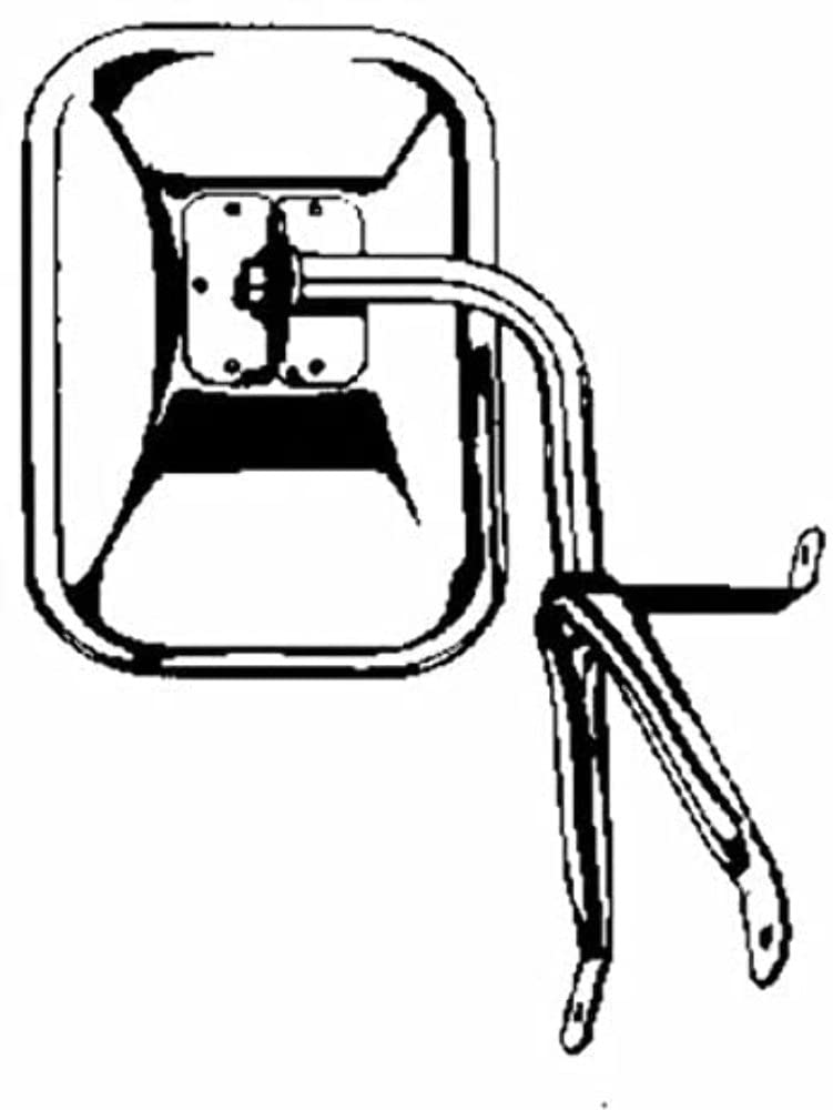 Mirror Peterson Manufacturing 821 (Universal Swing-Away Ss,7.5"X10.5"), 1 Pack