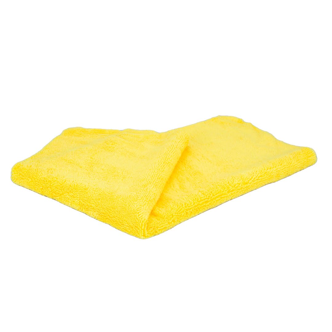 Microfiber 16" x 16" Maxshine Edgeless 5-Piece Towel Set – Ultra Plush, Extra Absorbent 380GSM – Ideal for Car Wash, Home Cleaning & Pet Drying – Detailing Supplies