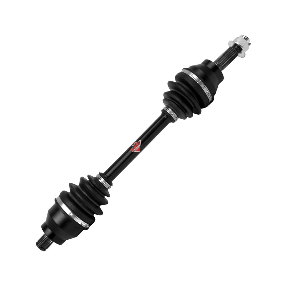 Rear Left/Right Rugged Performance Axle for Polaris Hawkeye/Sportsman, Stainless-Steel Clamps Coated for Protection & Machined Heat Treated (See Fitments in Description) OEM: 1332341