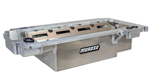 Moroso Aluminum Wet Sump Circle Track Oil Pan 20157, Fits GM Gen V LT1 Engines