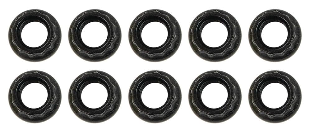 Flange Nuts Moroso 38831, 1/4-28, 12 Point, Pack of 10