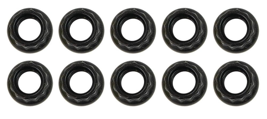 Flange Nuts Moroso 38831, 1/4-28, 12 Point, Pack of 10