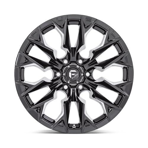FUEL OFF-ROAD 20X10 FLAME 8X6.5 4.79-18mm GLOSS BLACK MILLED - D80320008247