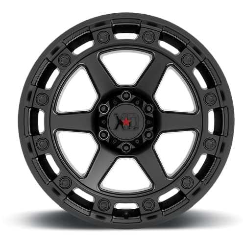 XD Wheels Xd862 Satin Black Wheel with Alloy Steel (17 x 9. inches /5 x 71 mm, 0 mm Offset) Raid