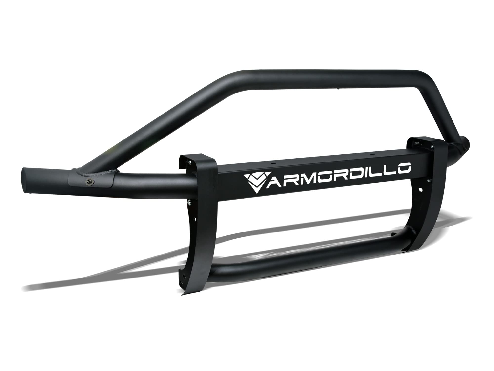 AR Pre-Runner Style Armordillo Modular Bumper Grille Guard - Matte Black Fits 2019-2021 GMC Sierra 1500