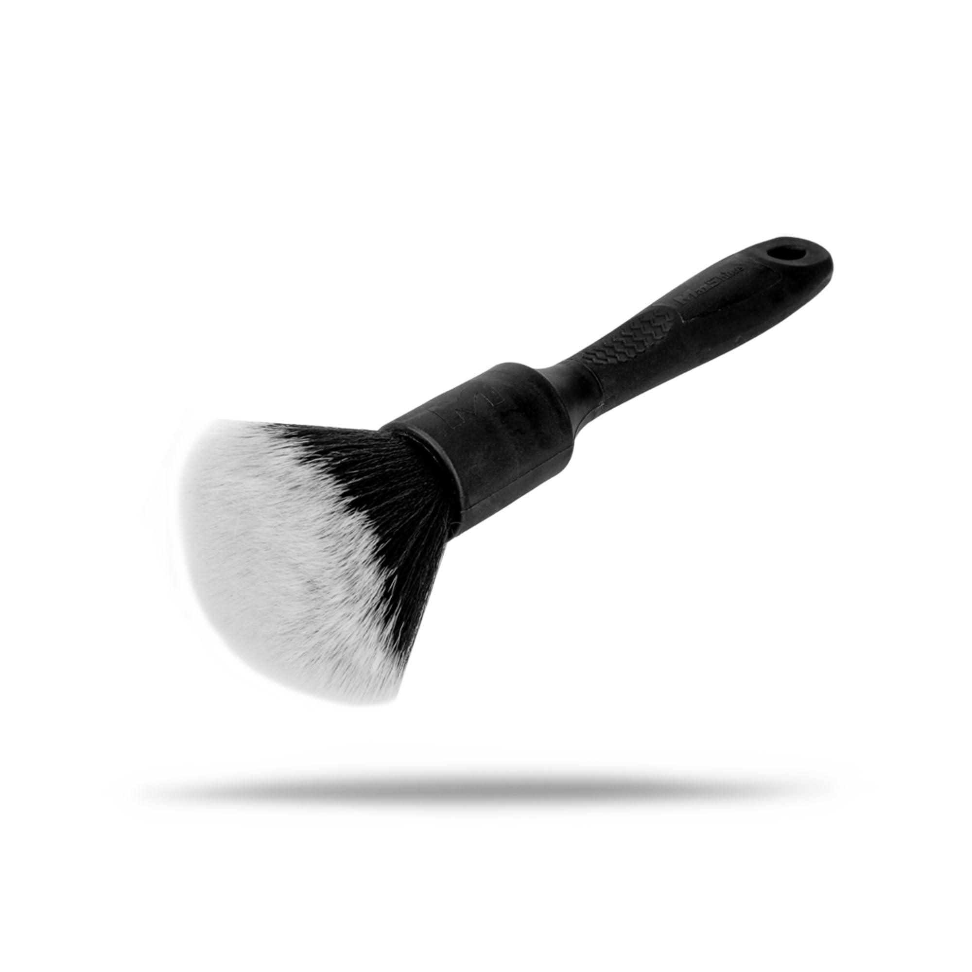 Maxshine Small Universal Black ESS Ever So Soft Brush Detailing – Professional Tool for Interior, Exterior, Leather Seats, Engine Bay & Wheels – Premium Car Care