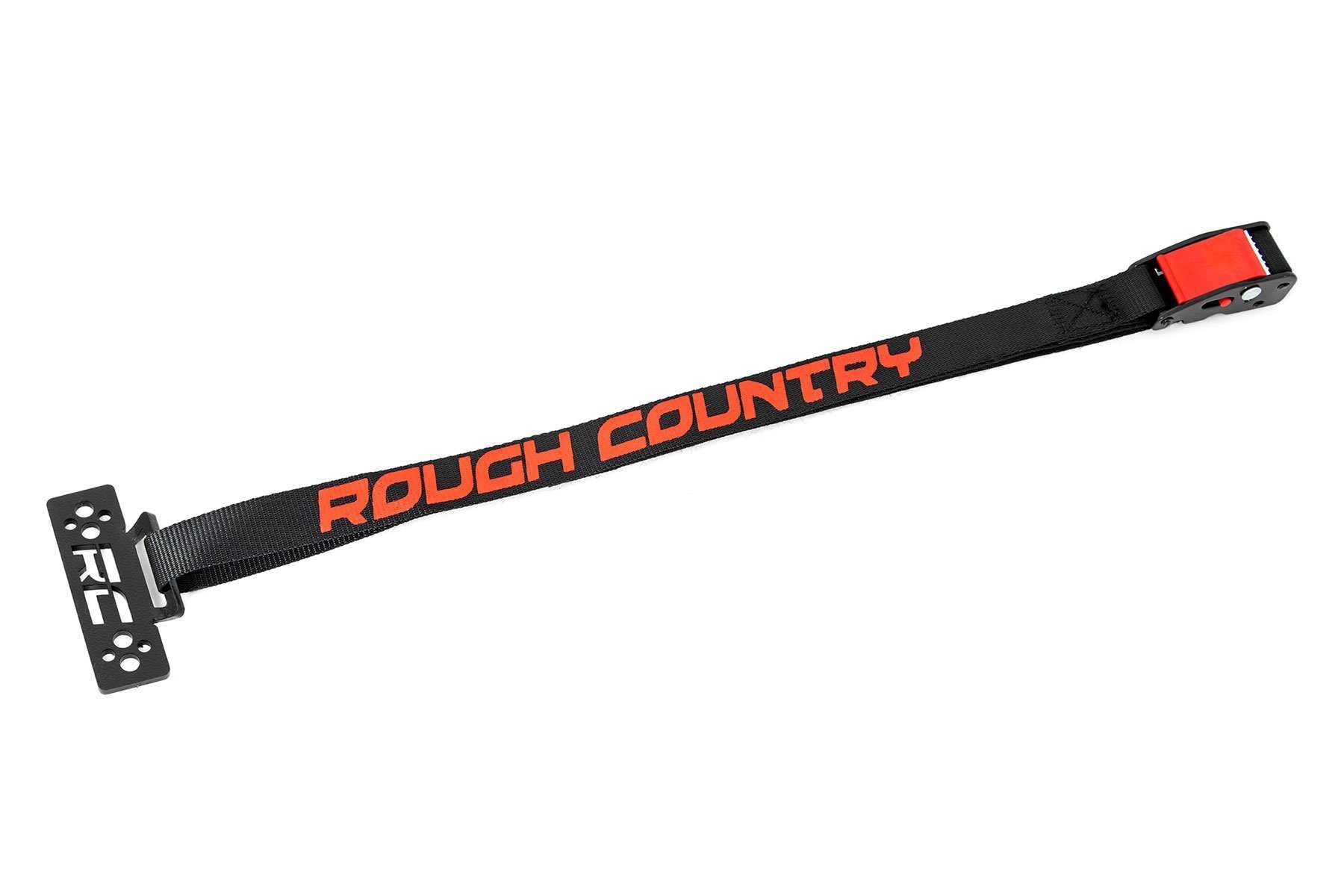 Rough Country Cooler Tie-Down Kit Universal - 117710, 1in wide Cam Straps, Black