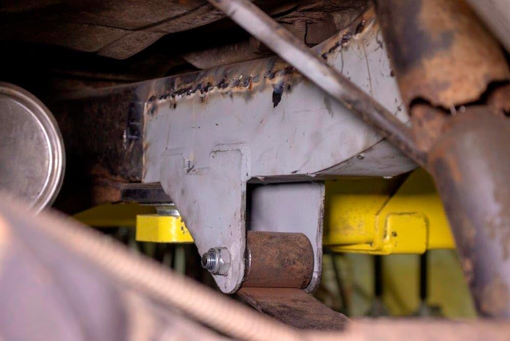 Leaf Spring Mount Rear Right Raw Steel