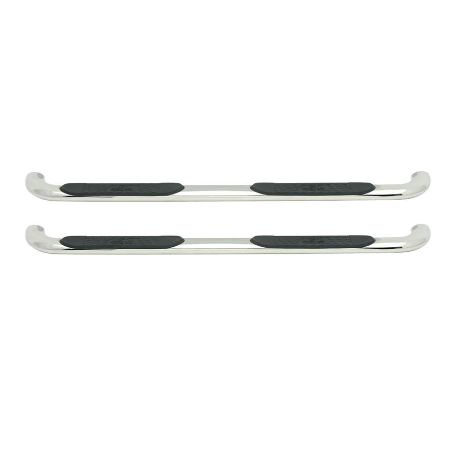 Platinum 4 Oval Nerf Bars Westin 21-4020 fits 2016-2024 Titan XD Crew Cab Polished Pair