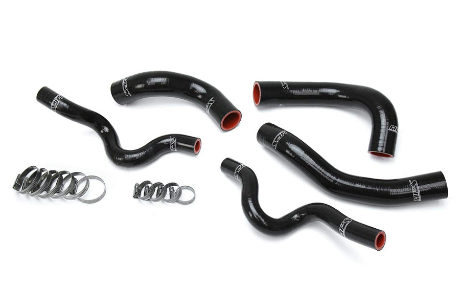 Black HPS 57-1630-BLK Silicone Radiator Hose Kit Coolant, 1 Pack