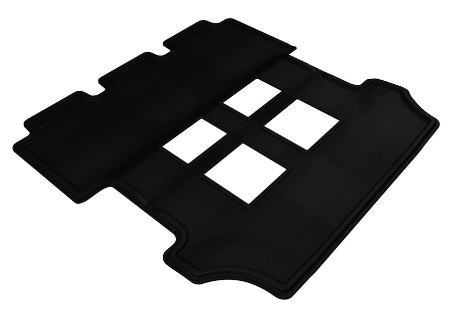 Kagu 3D MAXpider Custom Fit Floor Mat (Black) for 2011-2017 Honda Odyssey EX - 2ND Row