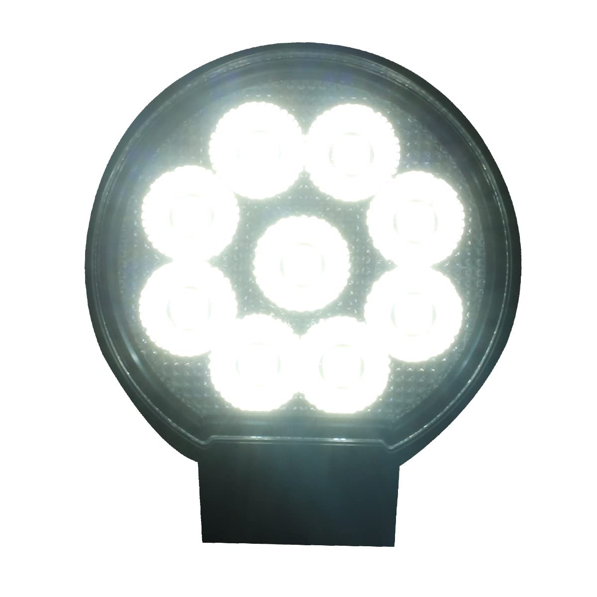 Race Sport Lighting 36-Watt Auxiliary Light Fit 4-inch Round IQ Series Auxiliary LED Flood Beam RS4IQ36WR
