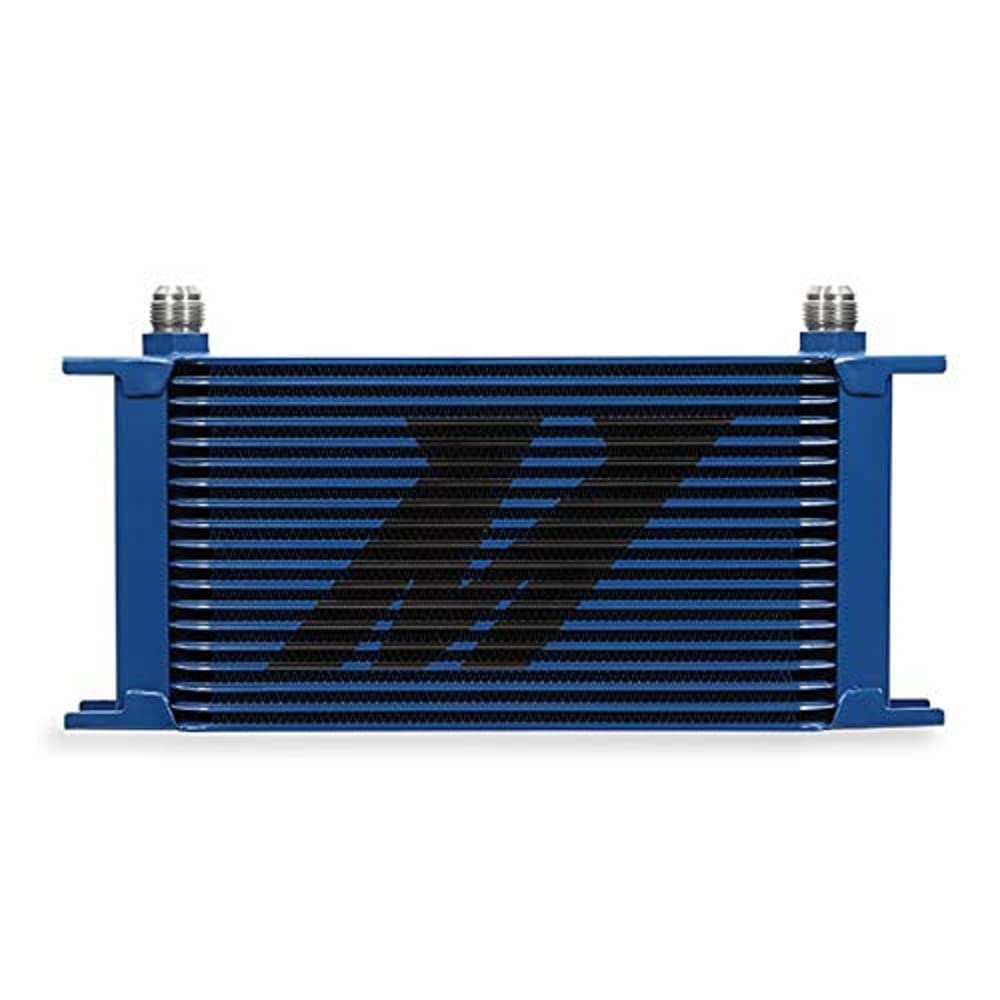 Mishimoto Universal 19 Row MMOC-19BL Oil Cooler, Blue