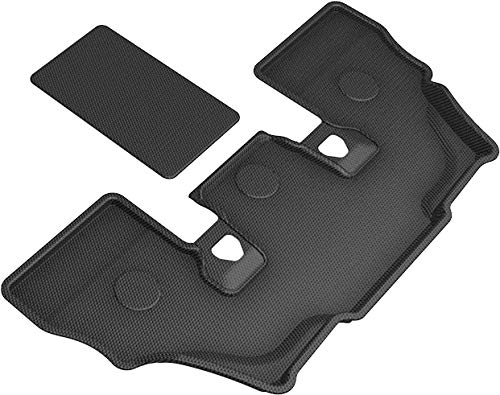 3D MAXpider Kagu Custom Fit Floor Mat (Black) Compatible with BMW X7 (G07) 6-Seat 2019-2025 - Third Row