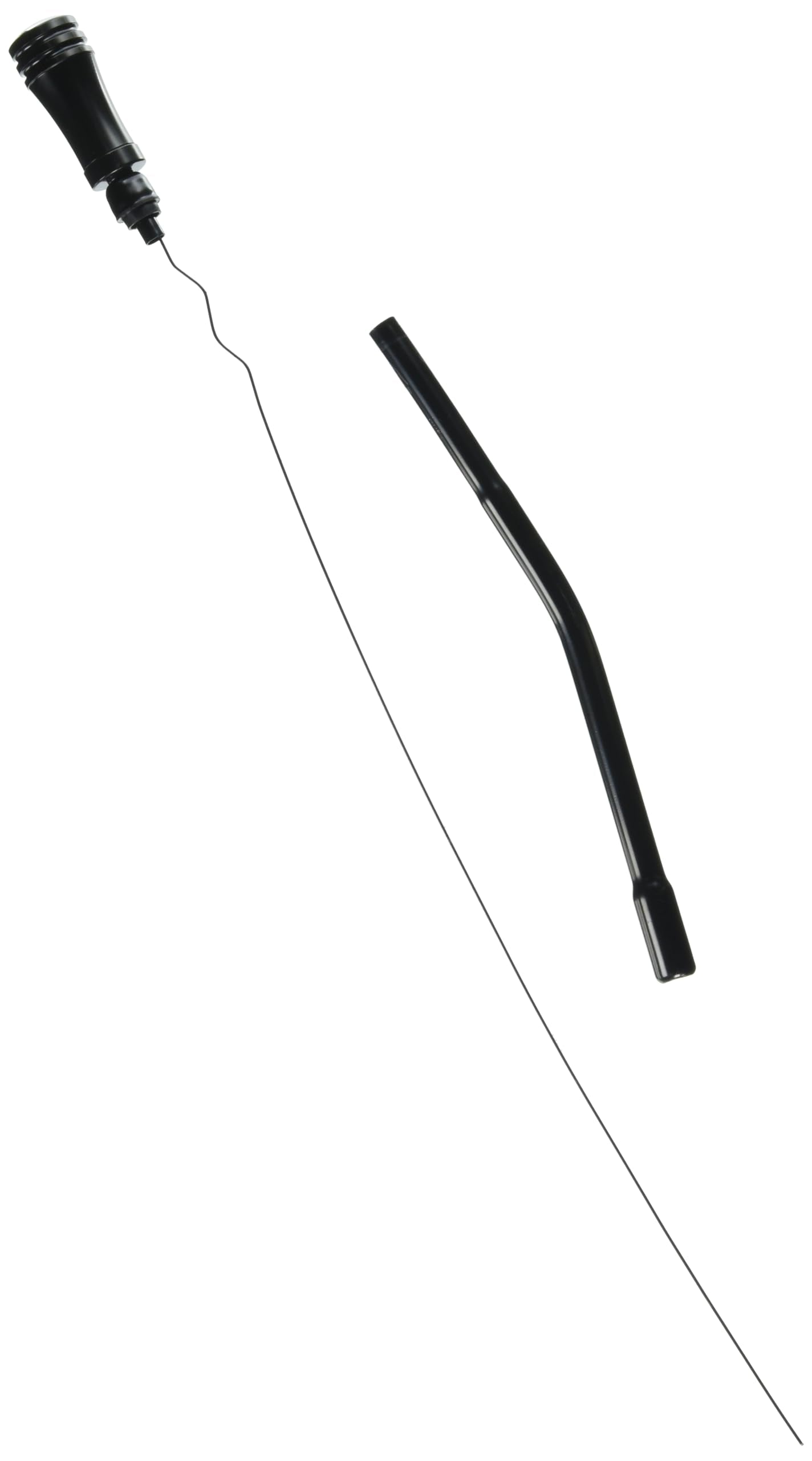PONTIAC TRANS-DAPT PERFORMANCE BLACK ENGINE DIPSTICK BILLET HANDLE (7157)
