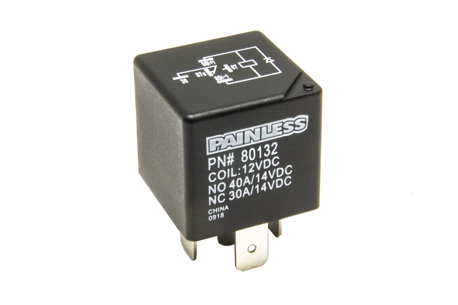 Single Pole, Double Throw Relay Painless Performance 80132, 40 Amp