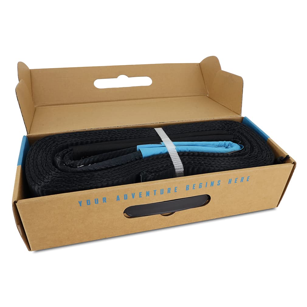 Off-Road Borne Tow Strap, 3 in, 20 Feet