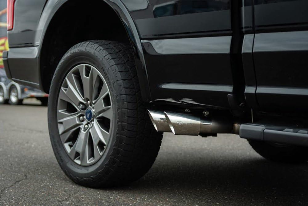 SFT29R PYPES EXHAUST - 2015-20 Compatible with/Replacement for Ford F150 SIDE EXIT CATBACK