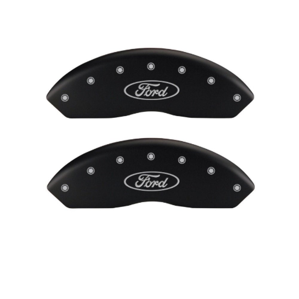 Caliper Covers MGP 10244SFRDBK Caliper Cover
