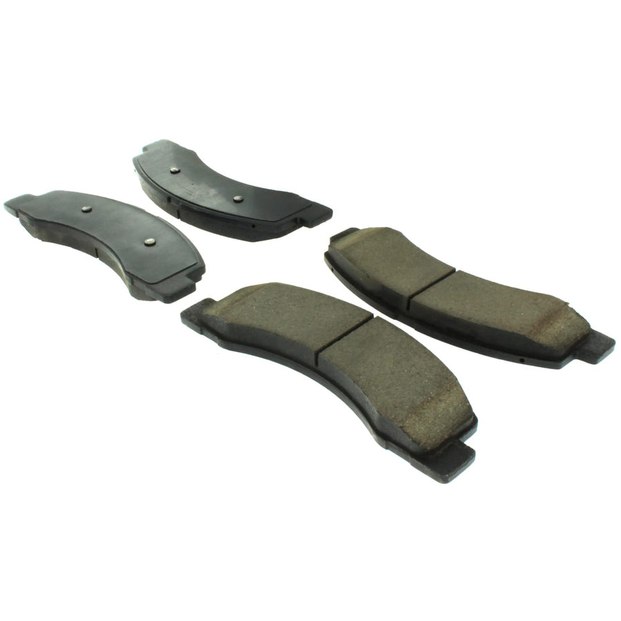 StopTech Sport Front Disc Brake Pads Set with Shims and Hardware - Fits Select Excursion, Ford Club Wagon, F250 and F350 Vehicles