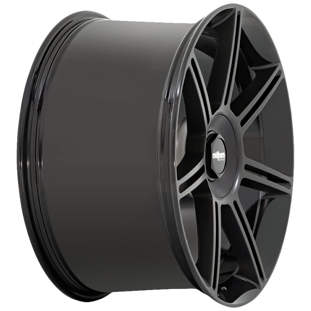R907 Rotiform 22X10 5X130 GBLK M-BLK-SPK 56MM - R907221063+56