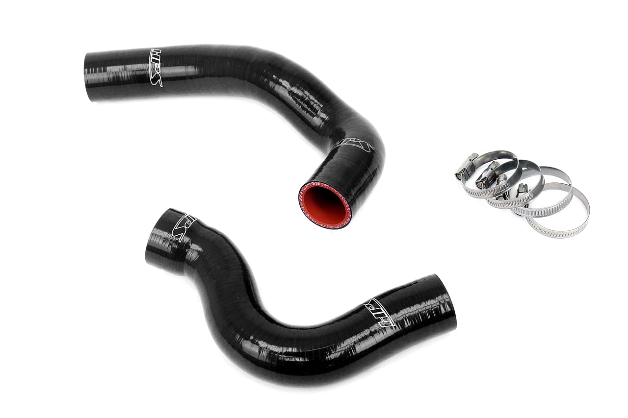 3-ply HPS Black Reinforced Silicone Radiator Coolant Hose Kit 57-2029-BLK