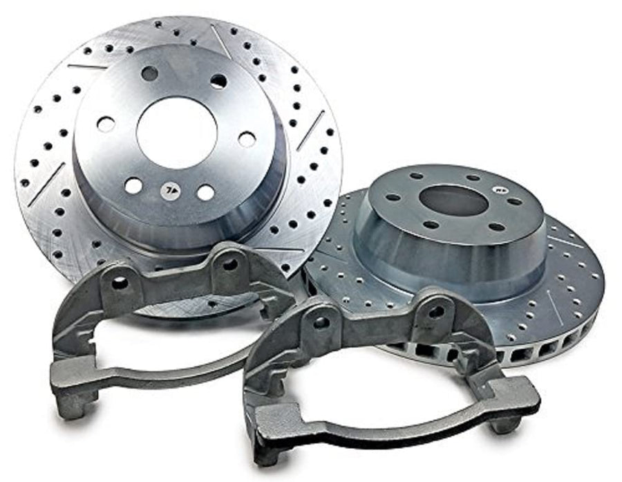 BAER BRAKES Brake Rotor 2302037-BKCZ (14" Rear 00-06 GM SUV 2WD EradiSpeed1 Rotor Upgrade), 1 Pack