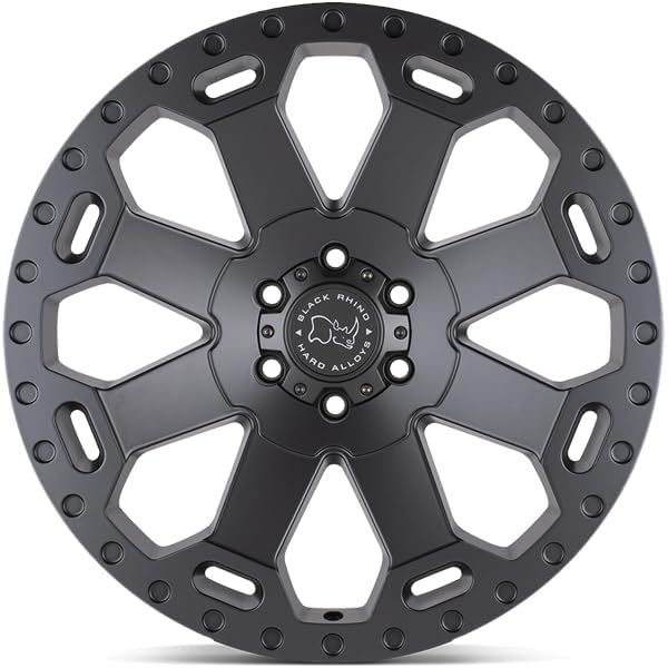 Black Rhino WARLORD Hard Alloys 17X9 5X5.0 4.53-12mm MATTE GUNMETAL - 1790WAR-25127G71
