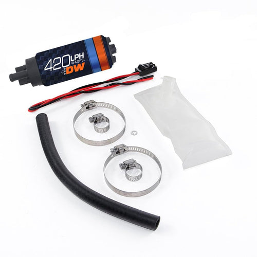 420lph Deatschwerks in-tank fuel pump w/ 9-1023 install kit (9-421-1023)
