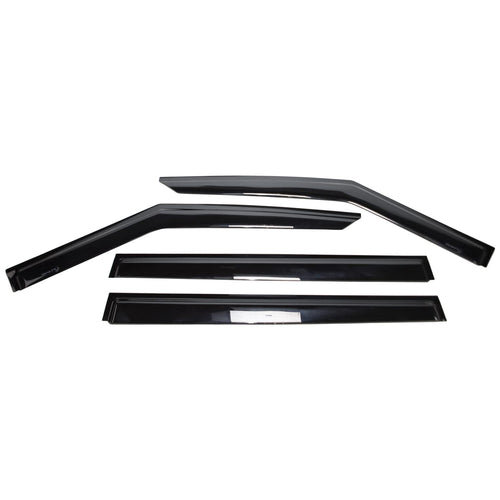 Rain Guard TRAILFX Tape On Window Vent Visors Acrylic with A Smoke Tint 4 Piece Compatible with 20-21 Explorer - 4818H