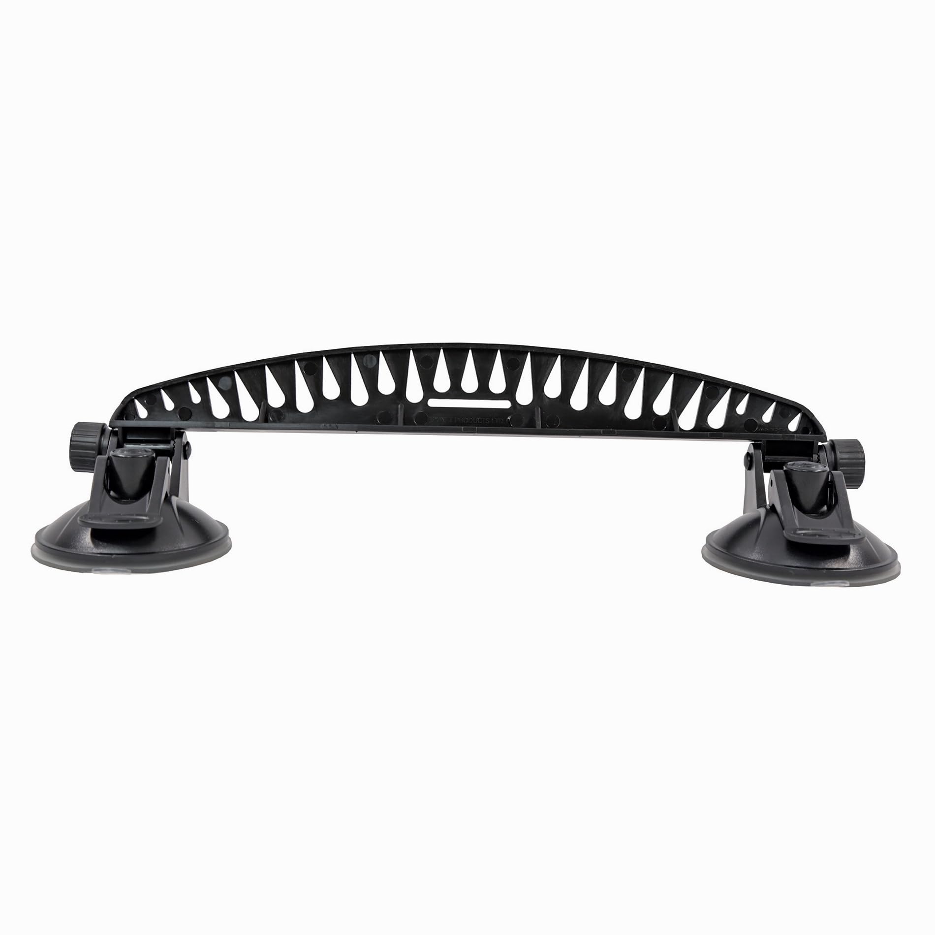 T-H Marine Lure Rack Tackle Titan | Strong Suction Cup Fishing Organizer for Boats | Fits Up to 25 Lures and Baits - Black