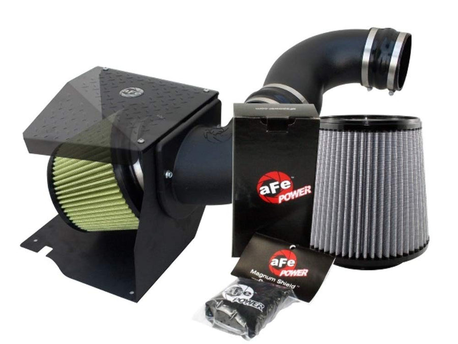 aFe Power Magnum FORCE 75-11332 Performance Intake System GM Diesel Truck 07.5-10 V8-6.6L (td) LMM (Oiled, 7-Layer Filter)