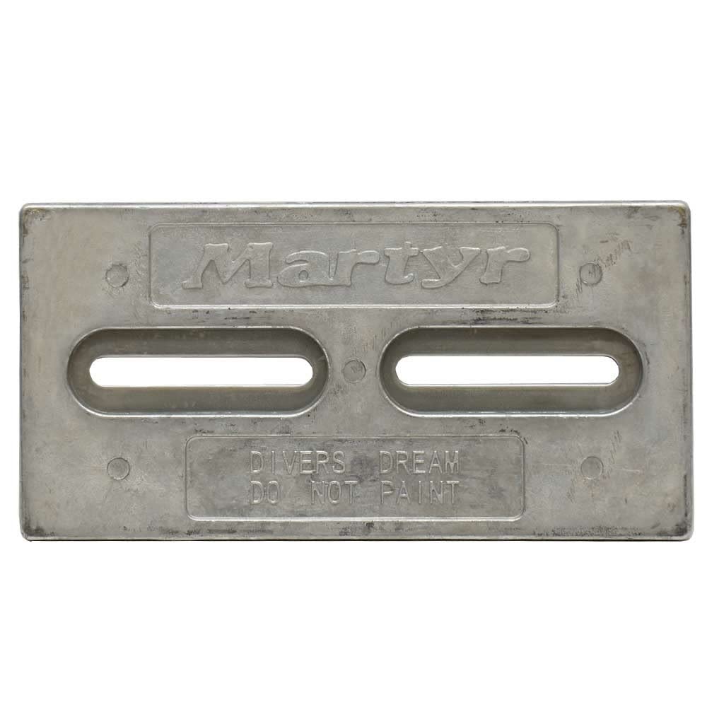 Zinc Alloy Martyr CMDIVERZ Pleasurecraft Divers Dream Slotted Bolt-on Plate anode