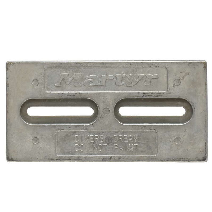 Zinc Alloy Martyr CMDIVERZ Pleasurecraft Divers Dream Slotted Bolt-on Plate anode