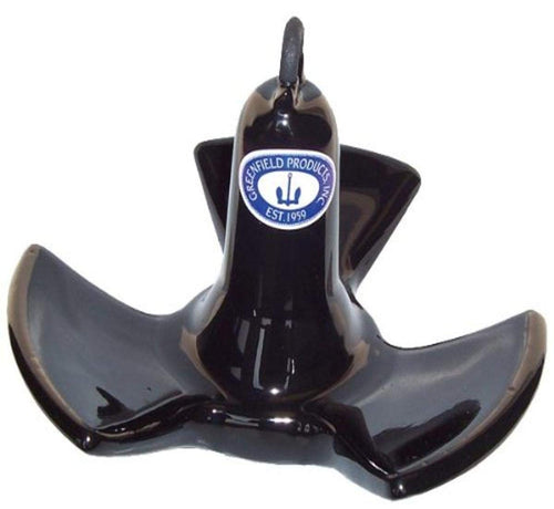 16 lb. Greenfield Vinyl Coated River Anchor - Black
