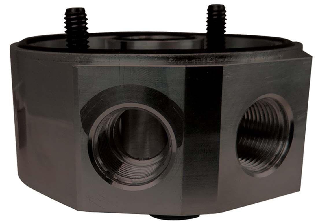 Moroso Oil Cooler Adapter 23705, Fits Big Block Chevy Engines Gen V/VI