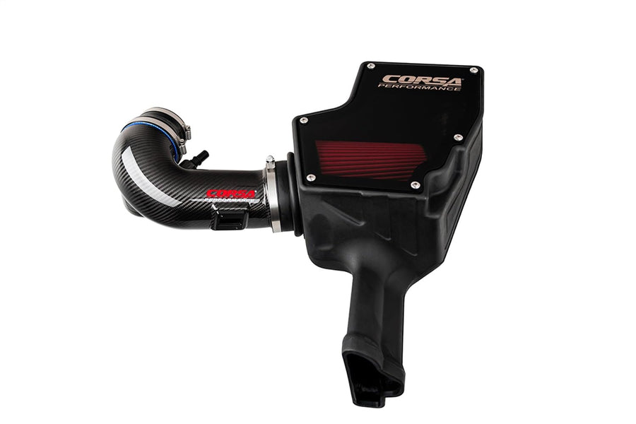 18-22 Ford Mustang GT 5.0L V8 Carbon Fiber Air Intake w/DryTech 3D No Oil (44007D) Corsa