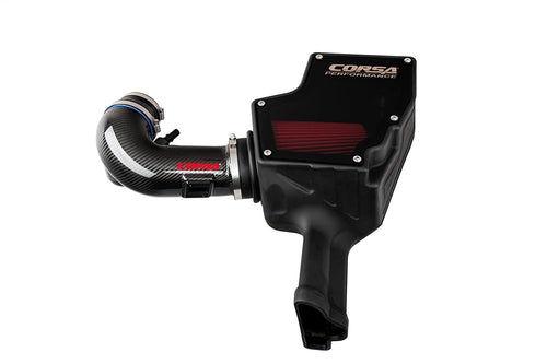 18-22 Ford Mustang GT 5.0L V8 Carbon Fiber Air Intake w/DryTech 3D No Oil (44007D) Corsa