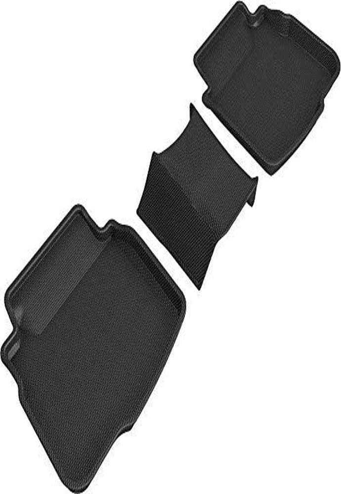 3D MAXpider Kagu Custom Fit Floor Mat (Black) Compatible with Subaru Legacy/Outback 2020-2025 - Second Row