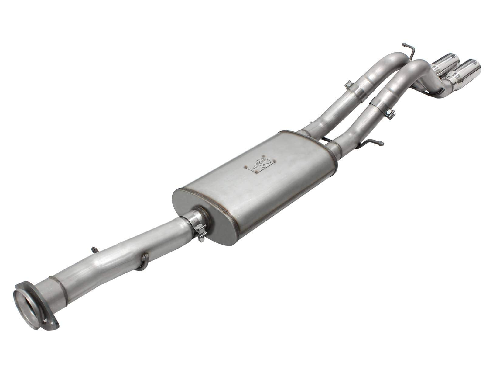 49-44049 aFe (Non-CARB Compliant) Mach Force XP 409 Stainless Steel Cat-Back Exhaust System for Hummer H2 V8-6.0L/6.2L Engine