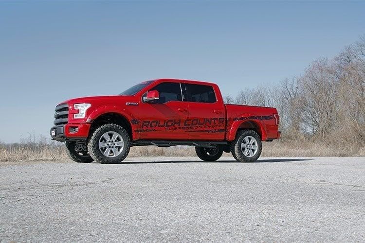 4" Rough Country Suspension Lift Kit for 2015-2020 Ford F-150 4WD - 55530
