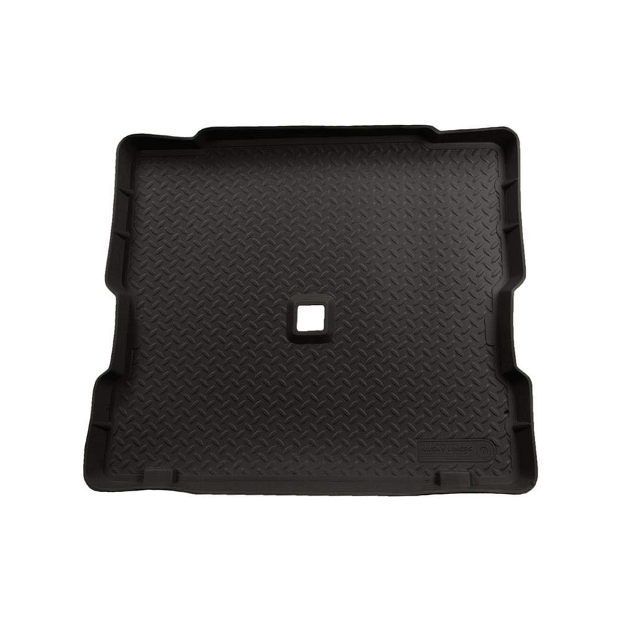 Husky 21751 Liners Rear Custom Cargo Liner Black 87-02 Jeep Wrangler TJ