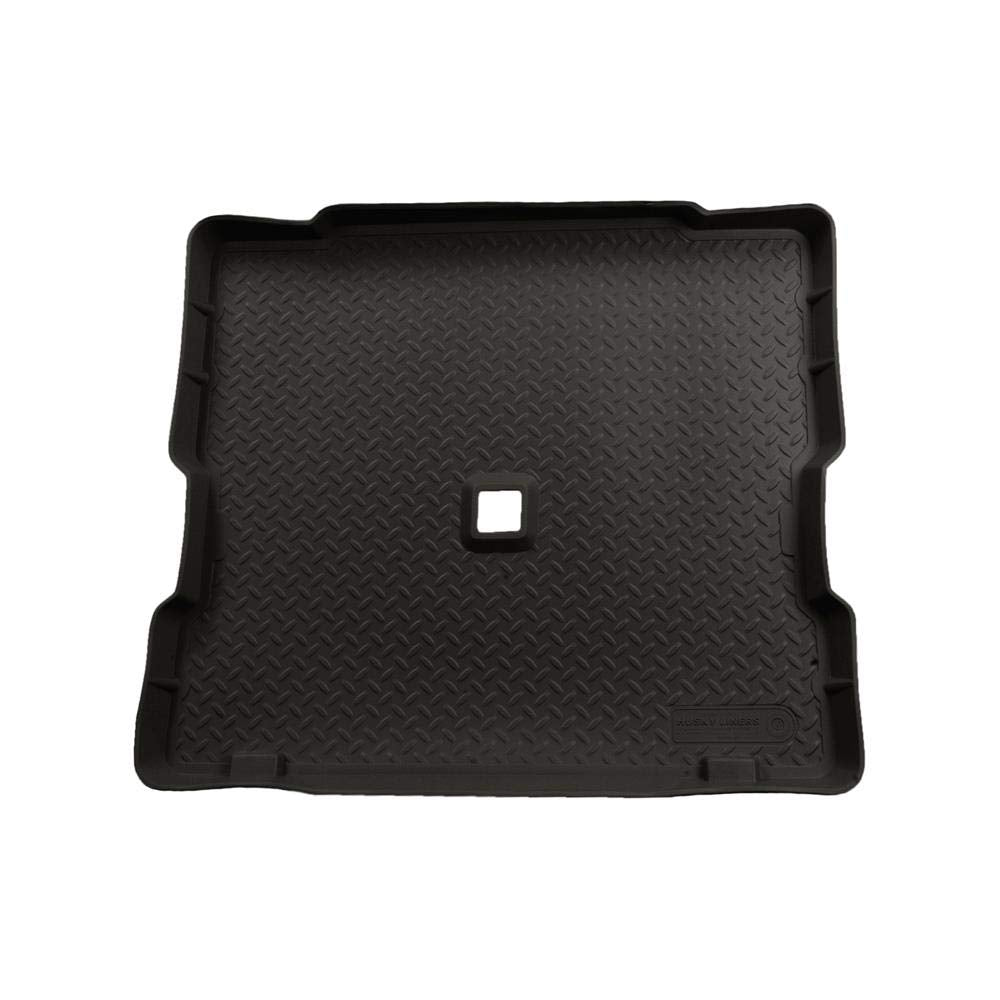 Husky 21751 Liners Rear Custom Cargo Liner Black 87-02 Jeep Wrangler TJ