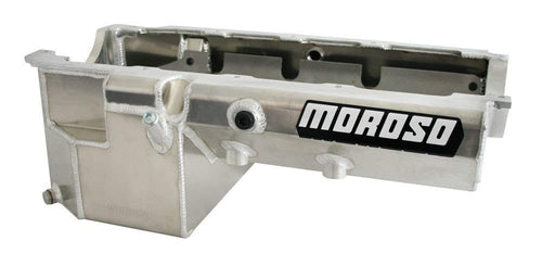 Moroso Eliminator Style 20385 Oil Pan with Partitioned Tray for Chevy Big-Blocks Engines