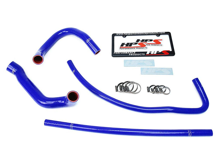 Blue HPS 57-1690-BLUE Silicone Radiator and Heater Hose Kit Coolant, 1 Pack