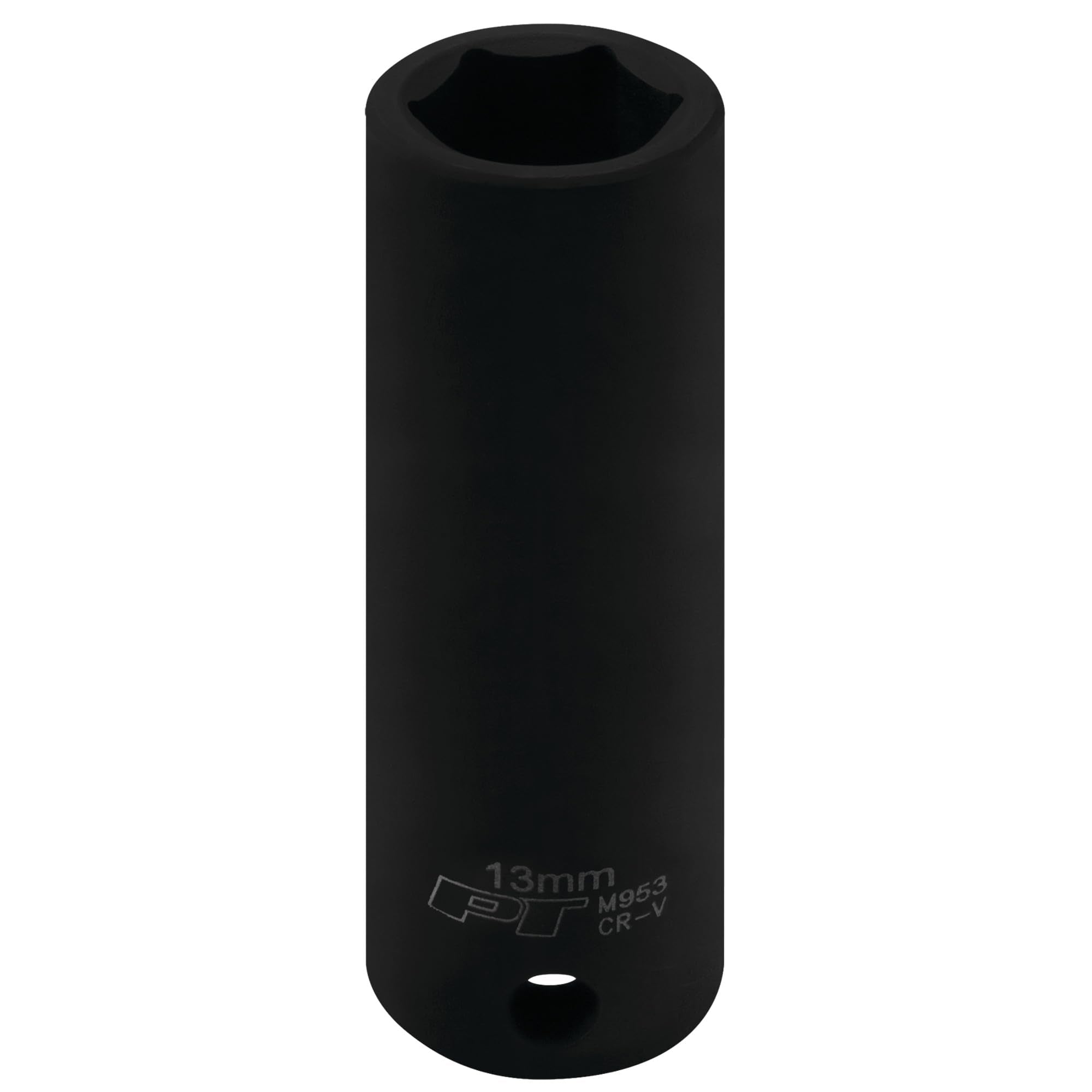 3/8-Inch Performance Tool M953 13mm Deep Wall Impact Socket for Efficient Automotive Repair and Maintenance