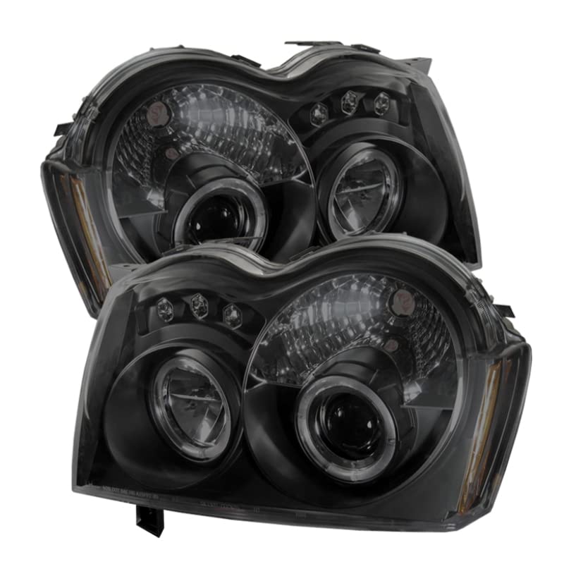 Auto Spyder 5078551 LED Halo Projector Headlights Black/Smoked